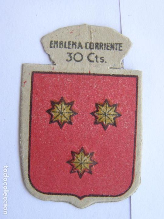 Military Antiques: EMBLEMA CORRIENTE 30 CENTIMOS