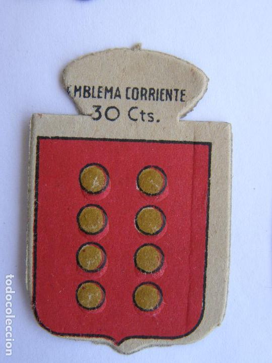 Military Antiques: EMBLEMA CORRIENTE 30 CENTIMOS