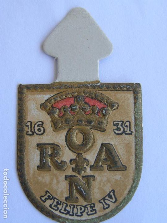Military Antiques: EMBLEMA CORRIENTE AUXILIO SOCIAL 30 CENTIMOS FELIPE IV
