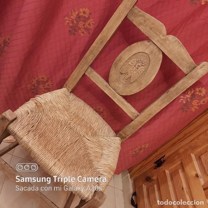 Militaria: Silla de Falange - Foto 1