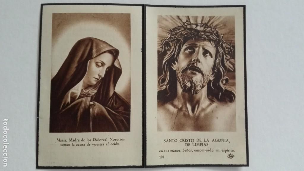 Militaria: GUERRA CIVIL: RECORDATORIO DE MILICIANO NACIONAL MUERTO EN AVILA, UN DIA ANTES DEL FINAL, 1939