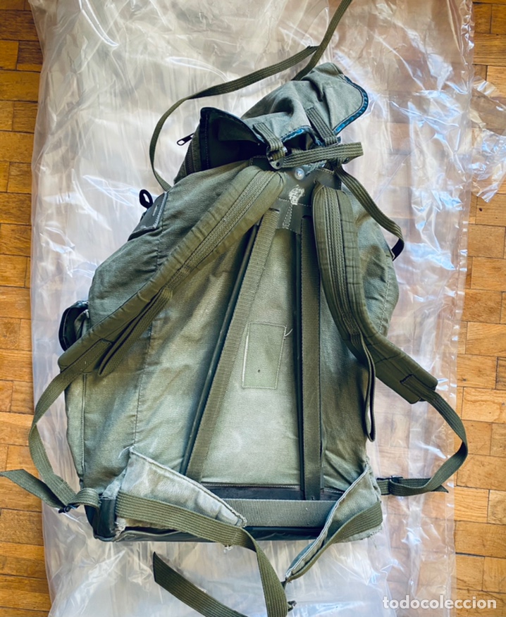mochila militar petate antiguo - de un oficial - Compra venta en  todocoleccion