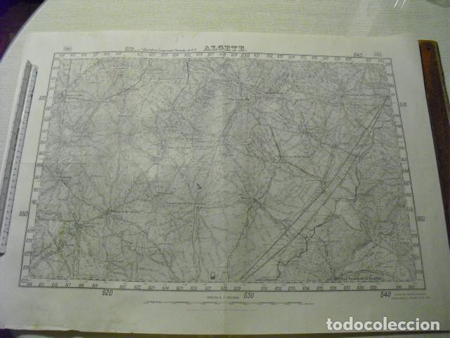 Militaria: MARZO 1937 MAPA DE ALGETE EJERCITO REPUBLICANO