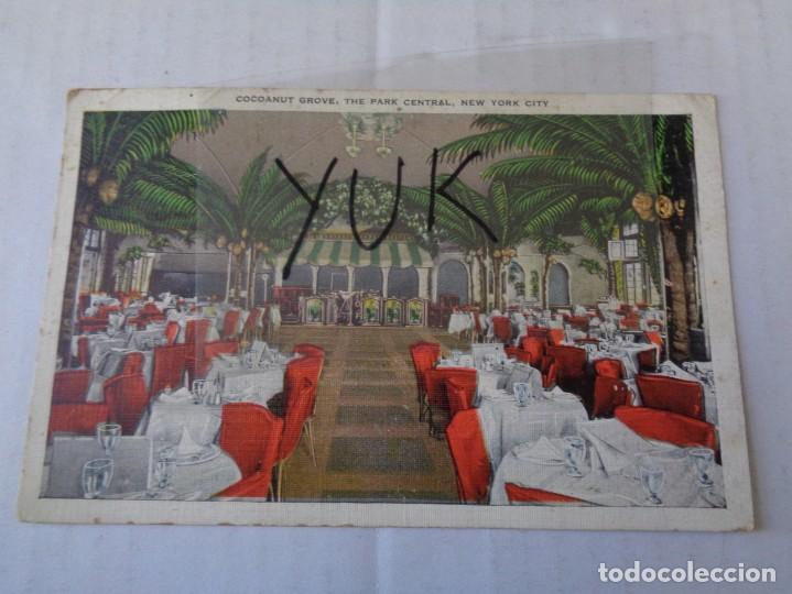 Militaria: POSTAL DE COCOANUT GROVE -NUEVA YORK - ENVIADA EN 1937 DURANTE LA GUERRA CIVIL A VALENCIA