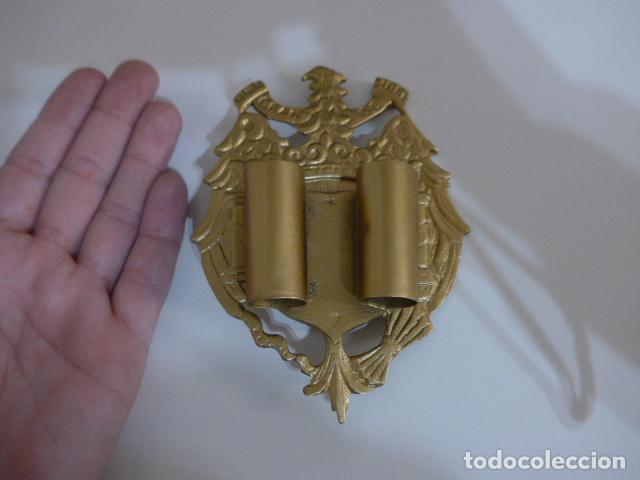 Militaria: Antiguo portapalillos de tambor franquista, original, epoca de Franco.