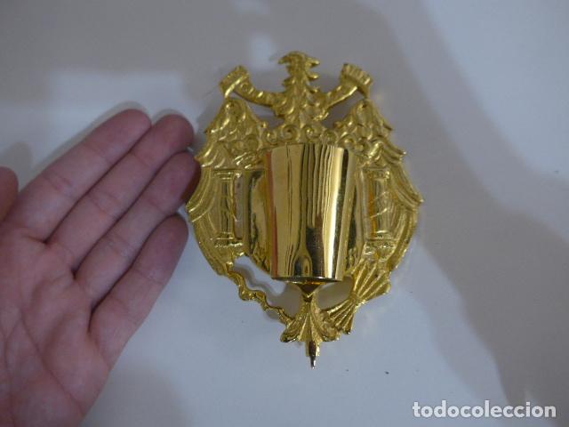 Militaria: Antiguo portapalillos de tambor franquista, original, epoca de Franco.