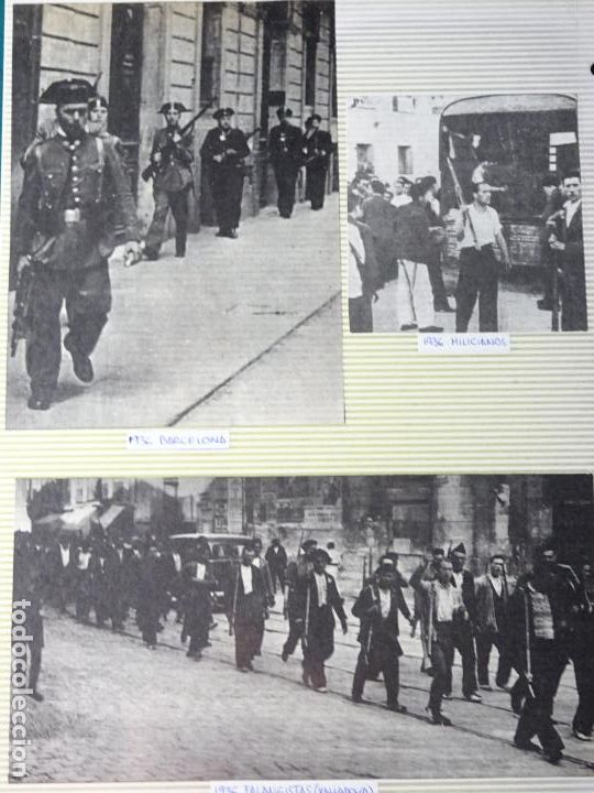 Militaria: 3 FOTOS FOTOGRAF&Iacute;AS DE M&Aacute;LAGA. RECORTES PERI&Oacute;DICOS A&Ntilde;OS 40. BARCELONA GUARDIA CIVIL, VALLADOLID