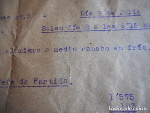 Militaria: documento guerra civil - Foto 2