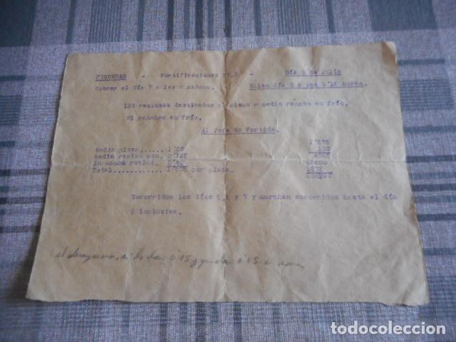 Militaria: documento guerra civil - Foto 1