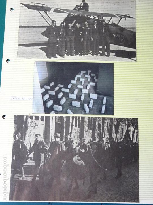 Militaria: 3 RECORTES POL&Iacute;TICO MILITARES. GUERRA CIVIL FRANQUISMO REP&Uacute;BLICA. AVIADORES CHECA. 4