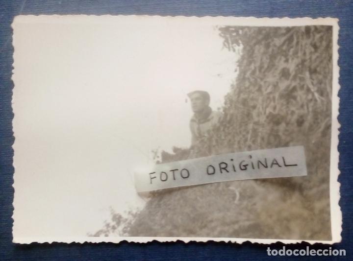 Military Antiques: GUERRA CIVIL - FOTO DE MILITAR EN LA TRINCHERA 15-11-1936.