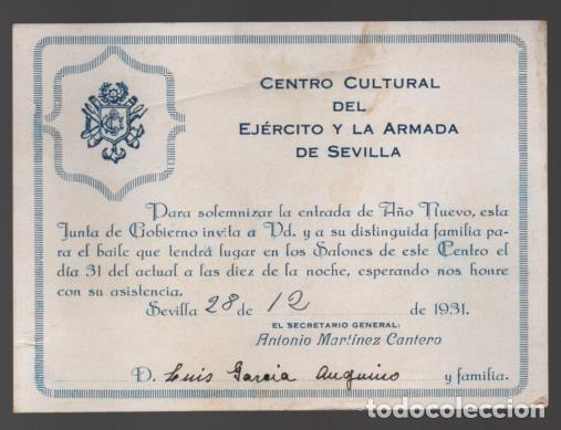 Military Antiques: SEVILLA, CENTRO CULTURAL DEL EJERCITO Y DE LA ARMADA.- VER FOTO