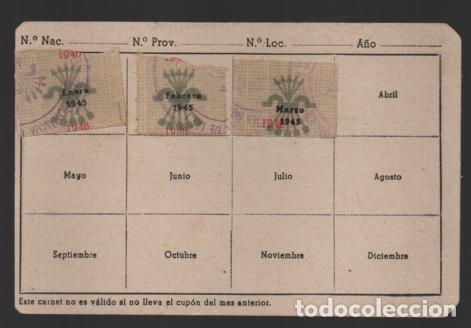 Military Antiques: CARNET DE FALAGE, CON 3 CUOTAS,- VER FOTOS