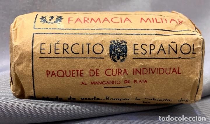 Military Antiques: Paquete de cura individual. Guerra civil espa&ntilde;ola.