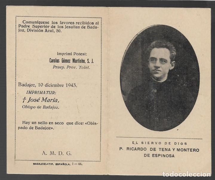 Military Antiques: BADAJOZ,. EL SIERVO DE DIOS--P.RICARDO DE TENA Y MONTERO DE ESPINOSA,- VER FOTOS