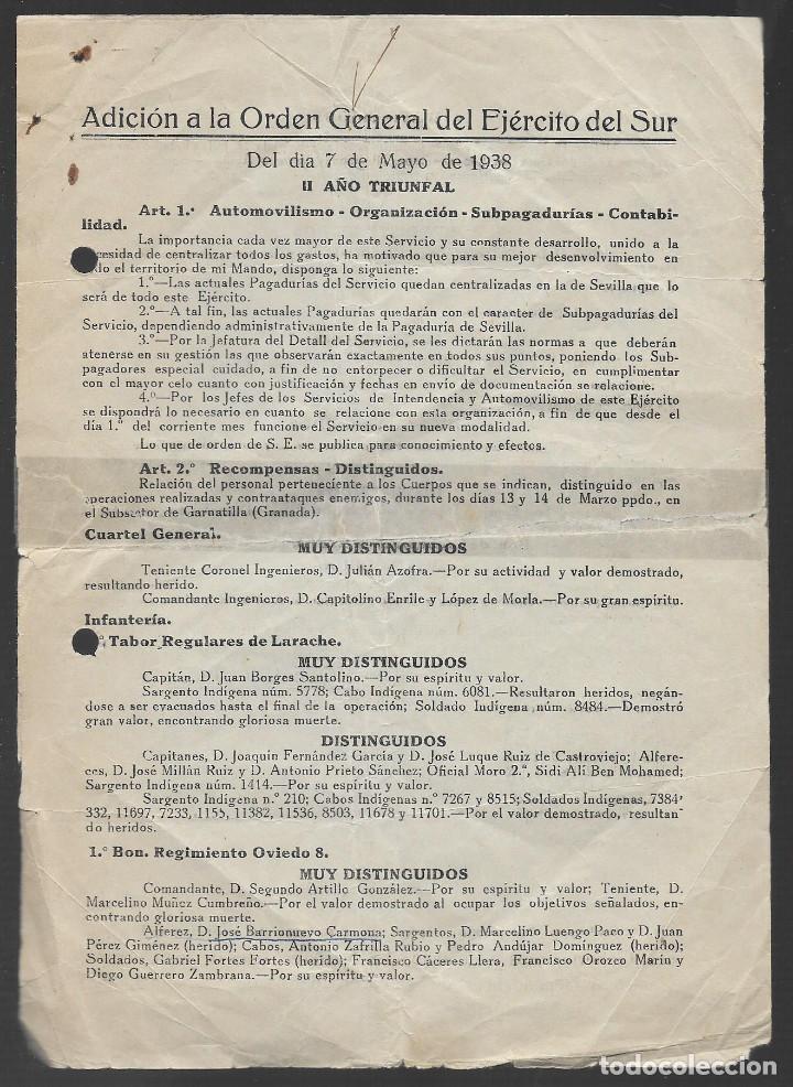 Military Antiques: SEVILLA, RELACION RESCOMPENSAS - DISTINGUIDOS. ETC. VER FOTOS