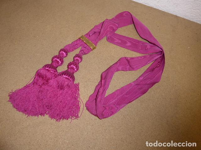 Militaria: Antigua banda cordon de la victoria para altos oficiales o generales de la guerra civil, original.