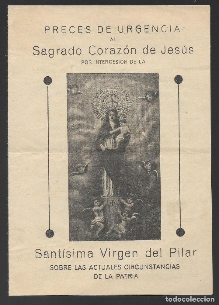 Militaria: CORAZON DE JESUS ,SALVAD A ESPA&Ntilde;A. PRECES P&Ograve;R ESPA&Ntilde;A.-VER FOTO