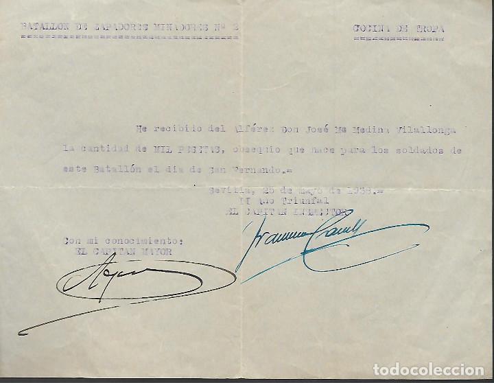 Militaria: SEVILLA, RECIBI,.- BON. ZAPADORES MINADORES N&ordm; 2.- COCINA TROP&Agrave;- VER FOTO