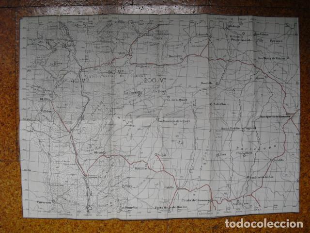 Military Antiques: GUERRA CIVIL MAPA DE BERGA EJERCITO NACIONAL 1:50000