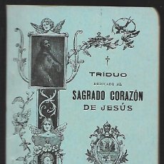 Militaria: TRIDUO AL SAGRADO CORAZON DE JESUS, AÑO 1929, VER FOTOS