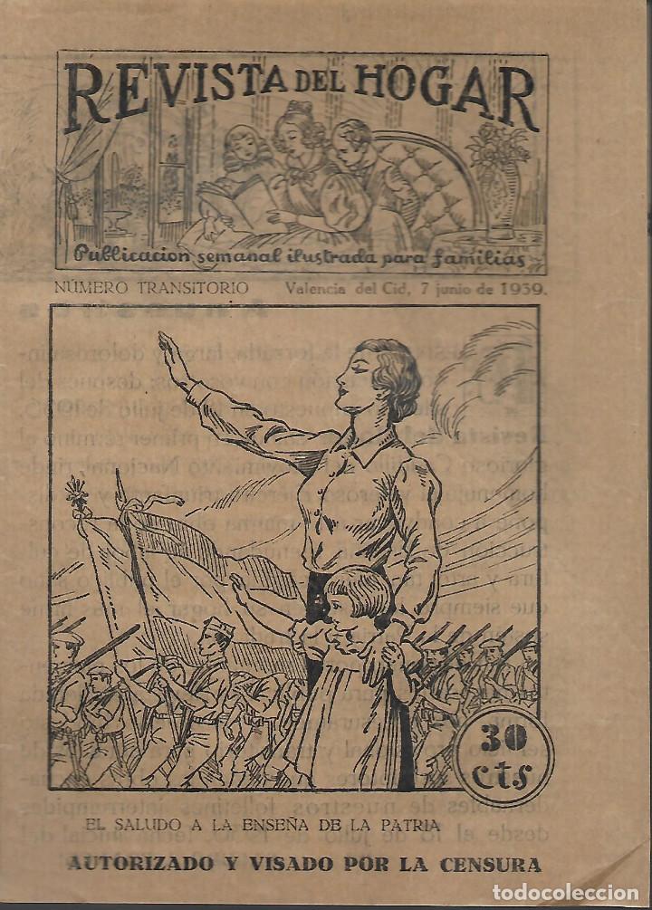 Military Antiques: VALENCIA,- REVISTA DEL HOGAR+ BANDO NACIONAL+JUAN DARIO-FOLLETIN-A&Ntilde;O 1939, CUPON 243, VER FOTOS