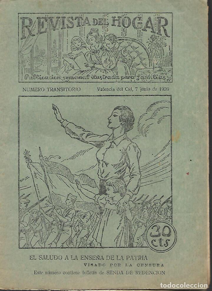 Military Antiques: VALENCIA,- REVISTA DEL HOGAR+ BANDO NACIONAL+JUAN DARIO-FOLLETIN-A&Ntilde;O 1939, CUPON 272, VER FOTOS
