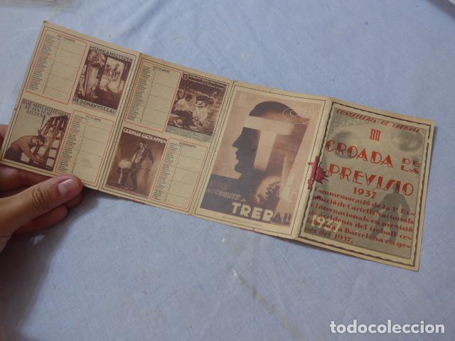 antiguo calendario con carteles republicanos - Compra venta en