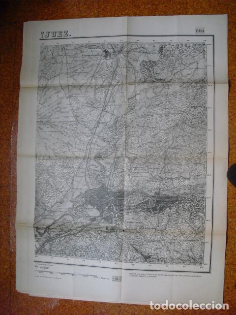Military Antiques: GUERRA CIVIL MAPA DE ARANJUEZ ( MEDIA HOJA ORIENTAL) EJERCITO NACIONAL 1:25000 90X70 CMS
