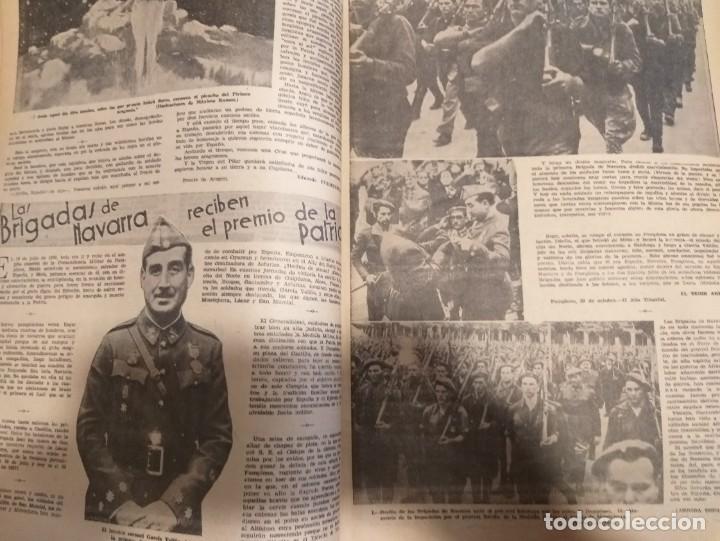 Militaria: REVISTA ANTIGUA DEL 6 NOVIEMBRE 1937, FRENTE DE ARAGÓN, FRANCO EN UN DISCURSO A LOS LEGIONARIOS - Foto 10 - 55122998