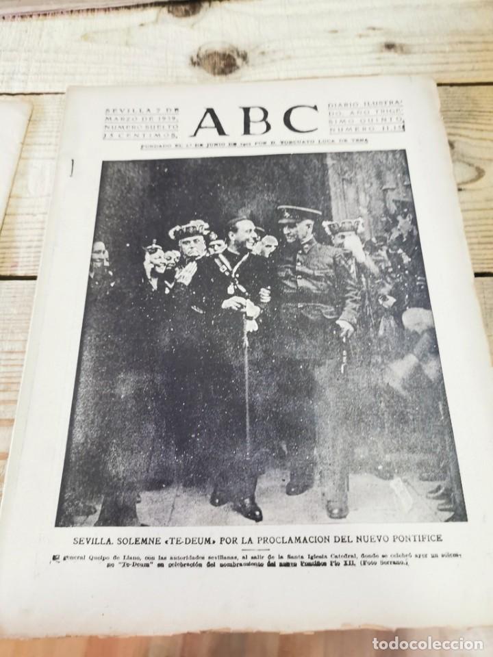 Military Antiques: ABC 7 DE MARZO DE 1939, 26 PAGINAS,ANIVERSARIO DEL BALEARES, CARTAGENA,PARTE DE GUERRA,ETC