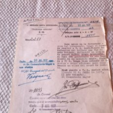 Militaria: OCTAVILLA BRIGADA MIXTA LEGIONARIA FLECHAS AZULES 1938. Lote 280410803