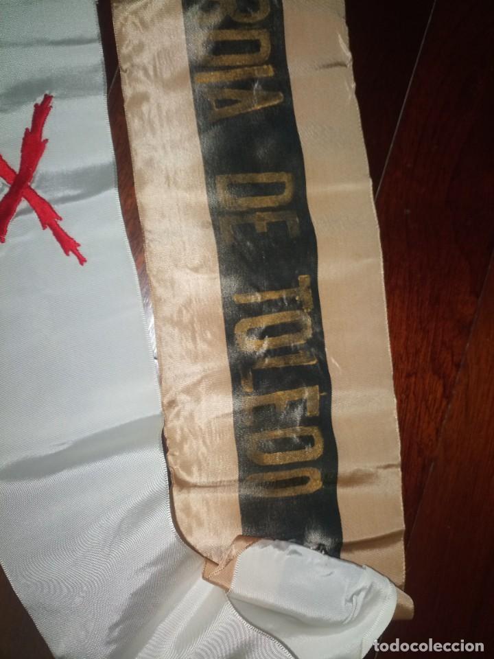 Militaria: Lote cintas coronas vieja Guardia Falange funeral de Jos&eacute; Antonio. Toledo