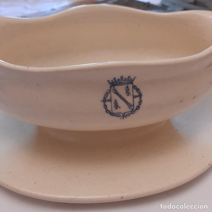 Militaria: Salsera de la vajilla de FRANCO - Foto 1