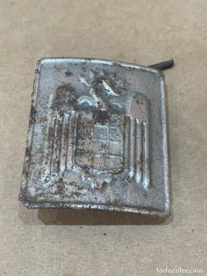 Military Antiques: Chapa cinturon falange