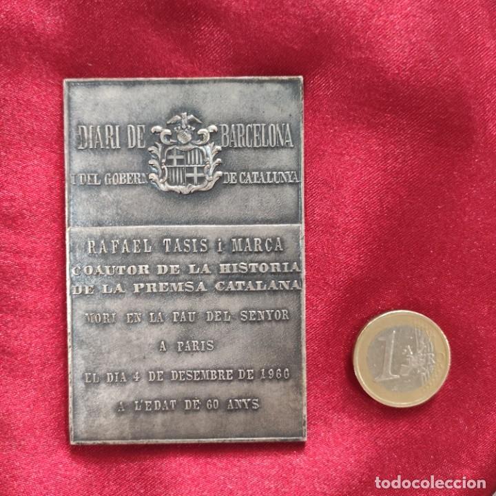 Militaria: Placa de homenaje a republicano catal&aacute;n - Foto 3