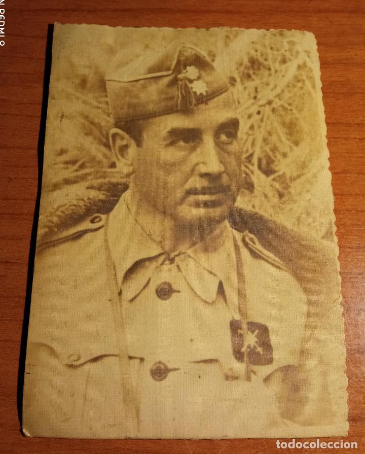 Militaria: Fotografia Coronel bando nacional