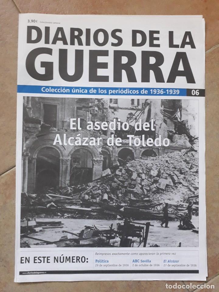 Militaria: GUERRA CIVIL. ASEDIO Y LIBERACION DEL ALCAZAR DE TOLEDO. EXTRAIDO DE DIARIOS DE LA GUERRA N&deg; 6