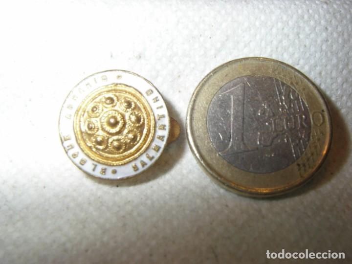 Militaria: Segunda Rep&uacute;blica, insignia de ojal del Bloque Agrario Salmantino. Partido d derechas d Gil Robles.