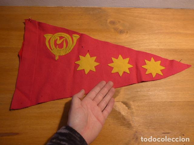 Militaria: Antigua bandera de coronel de la academia de infanteria, original.