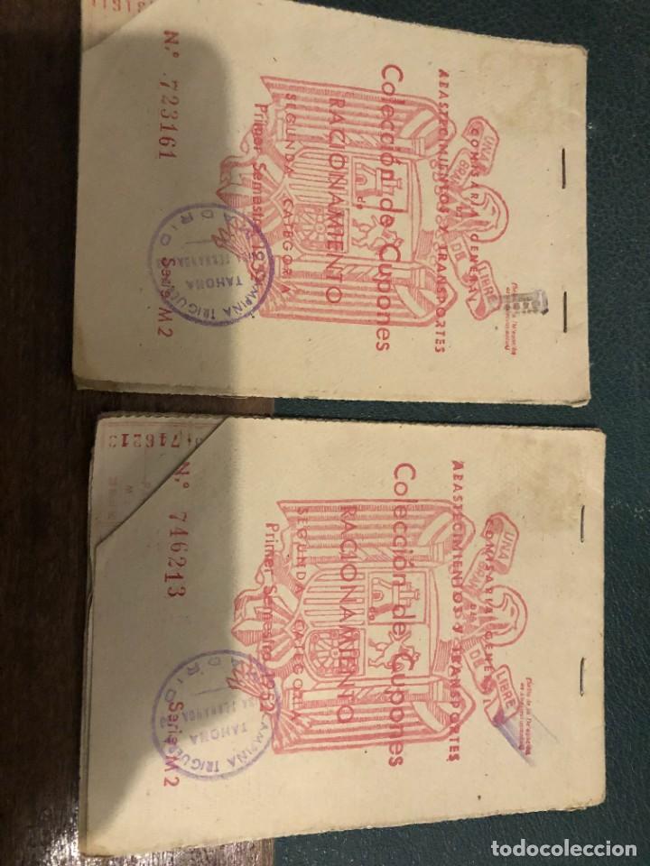 Military Antiques: CARTILLAS RACIONAMIENTO, 2