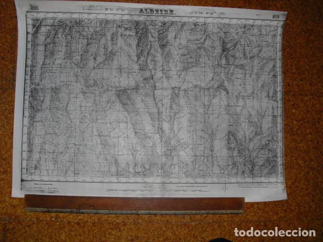 Militaria: GUERRA CIVIL MAPA DE ALDEIRE EJERCITO NACIONAL