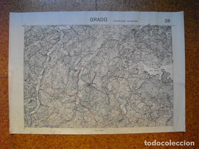 Militaria: GUERRA CIVIL MAPA DE GRADO EJERCITO NACIONAL 1.50000