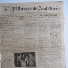 Militaria: EL CORREO DE ANDALUCIA. SEVILLA 15 DICIEMBRE 1936. GUERRA CIVIL. BAENA. FRENTE DE MADRID