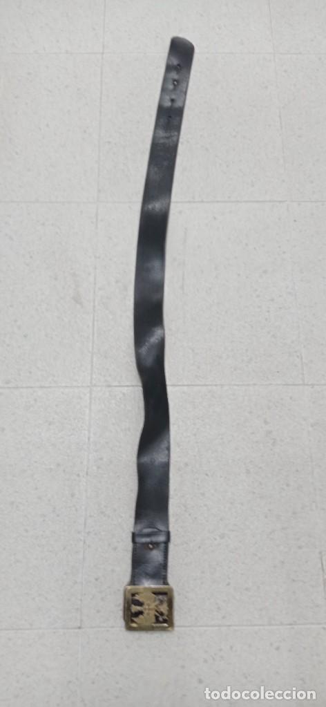 Military Antiques: Cintur&oacute;n y hebilla guerra civil o posguerra