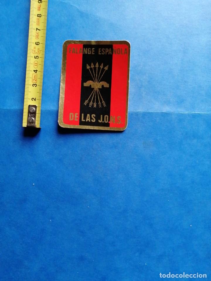 Militaria: Pegatina Falange - Foto 1