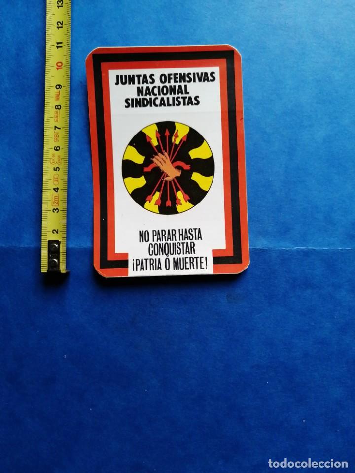 Military Antiques: Pegatina Falange