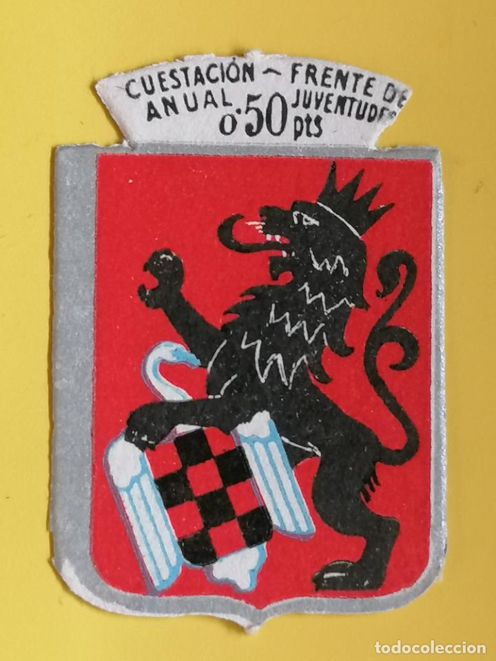 Military Antiques: EMBLEMA CUESTACION ANUAL, FRENTE DE JUVENTUDES, 0,5 PTS