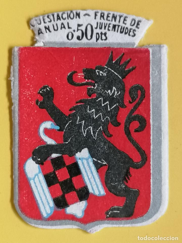 Military Antiques: EMBLEMA CUESTACION ANUAL, FRENTE DE JUVENTUDES, 0,5 PTS