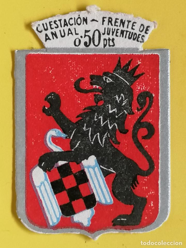Military Antiques: EMBLEMA CUESTACION ANUAL, FRENTE DE JUVENTUDES, 0,5 PTS